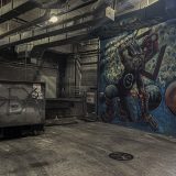 Art in a dumpster